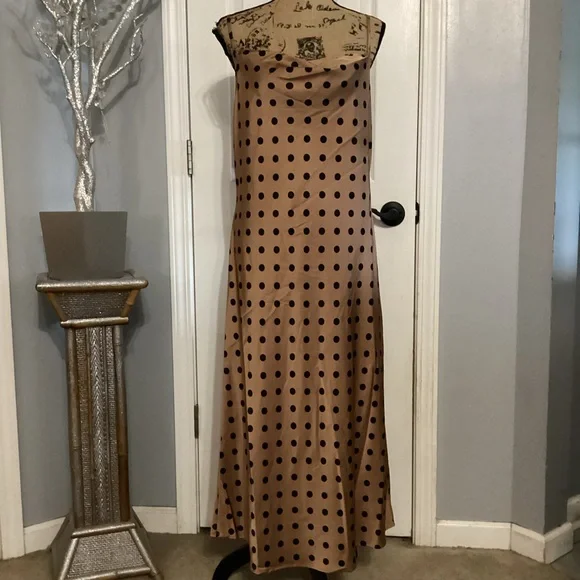 Nicole Miller Satin Midi Dress - Picture 3 of 5